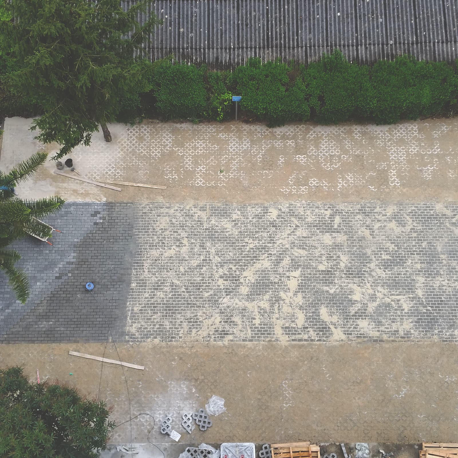 Parque pavimentado com Paver Artebel Holanda